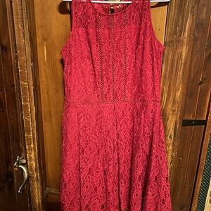 Women’s Red Spring Mini Dress